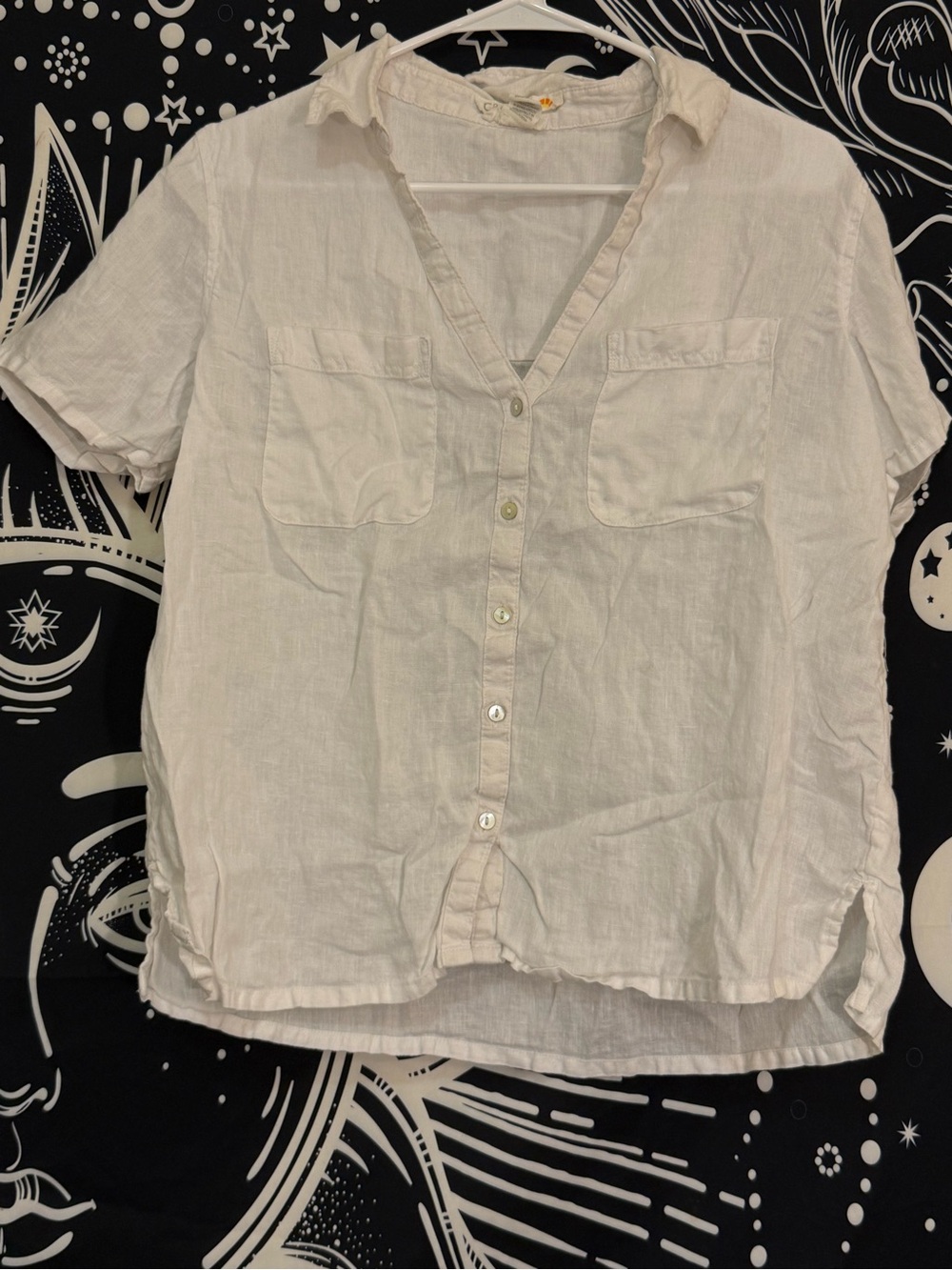 Women’s Lightweight Casual Button-Front Top